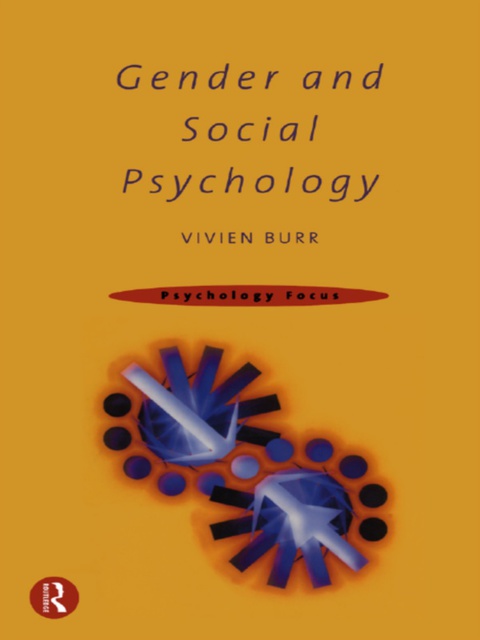 Cover image for book Gender and Social Psychology
