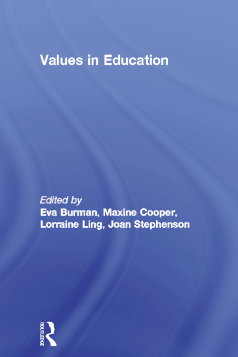 Cover image for book Values in Education