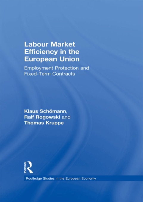 Cover image for book Labour Market Efficiency in the European Union
