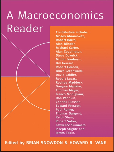 Cover image for book A Macroeconomics Reader