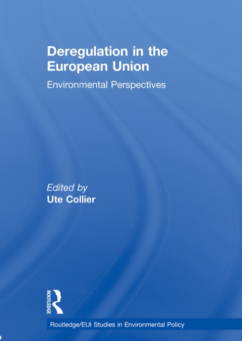 Cover image for book Deregulation in the European Union
