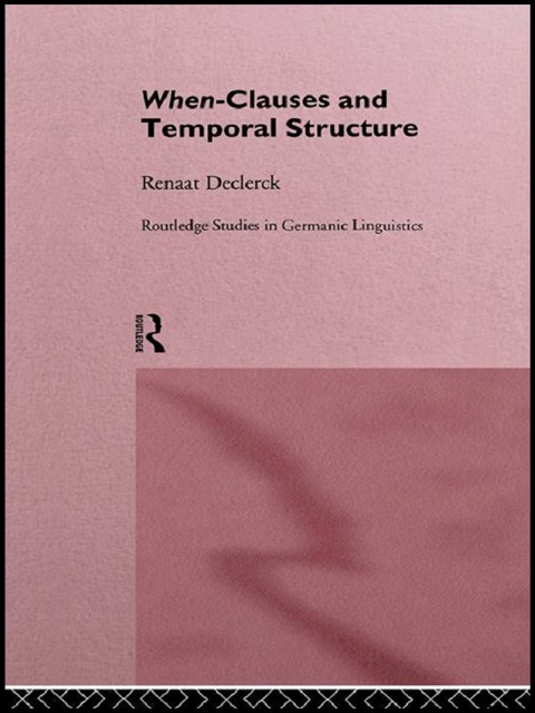 Cover image for book When-Clauses and Temporal Structure