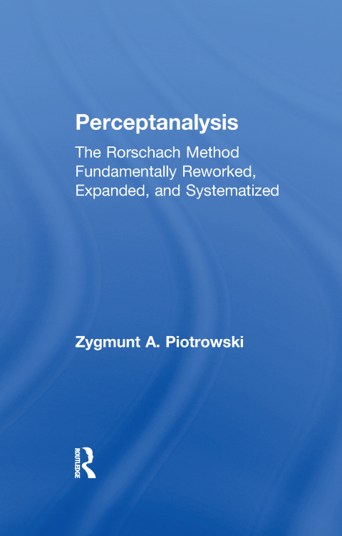 Cover image for book Perceptanalysis