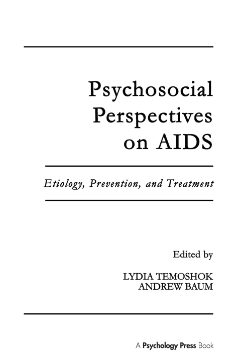 Cover image for book Psychosocial Perspectives on Aids
