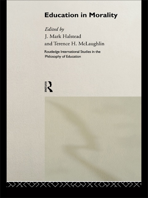 Cover image for book Education in Morality