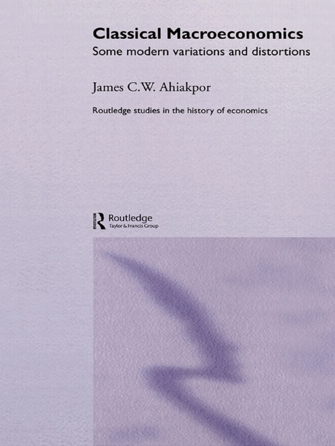 Cover image for book Classical Macroeconomics