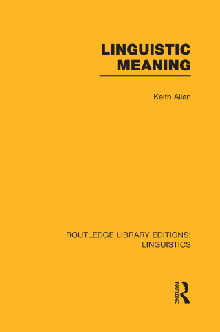 Linguistic Meaning