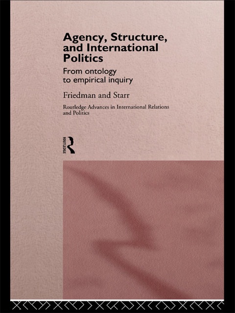 Cover image for book Agency, Structure and International Politics