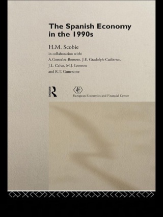 The Spanish Economy in the 1990s