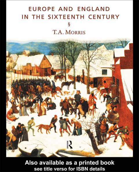 Cover image for book Europe and England in the Sixteenth Century