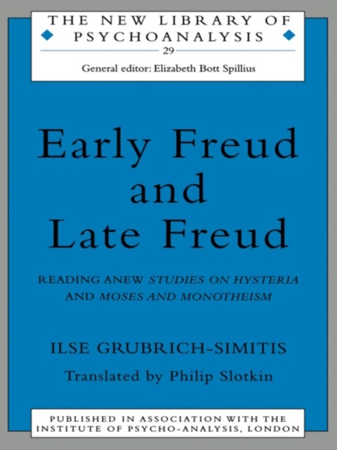 Cover image for book Early Freud and Late Freud