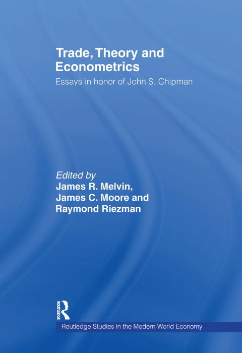 Cover image for book Trade, Theory and Econometrics