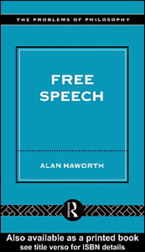 Cover image for book Free Speech