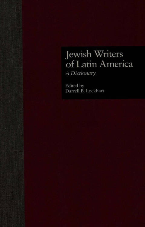 Cover image for book Jewish Writers of Latin America