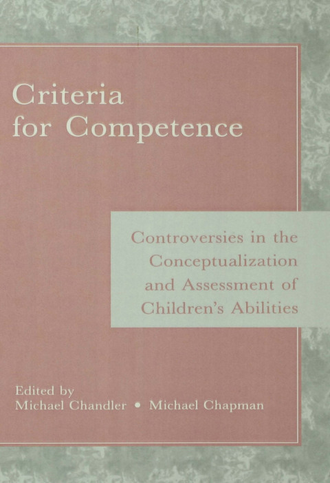 Cover image for book Criteria for Competence