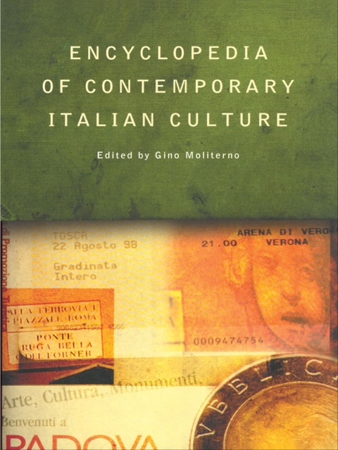 Cover image for book Encyclopedia of Contemporary Italian Culture