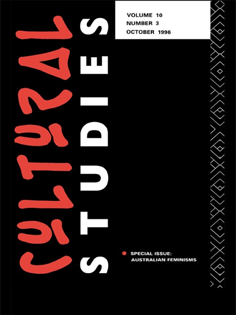 Cover image for book Cultural Studies 10.3