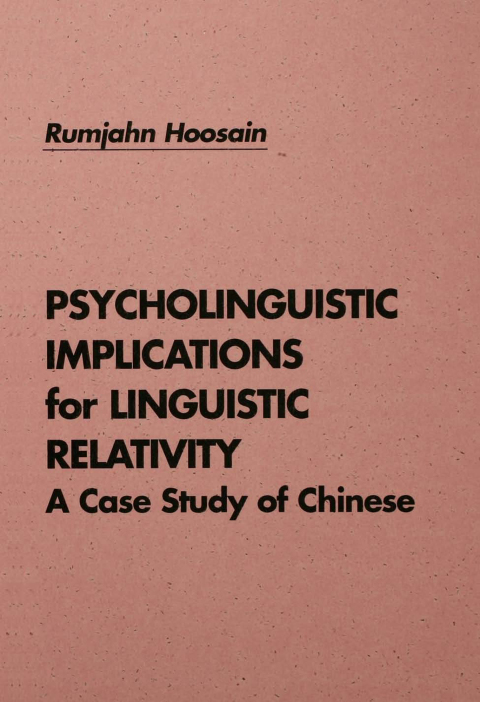Cover image for book Psycholinguistic Implications for Linguistic Relativity