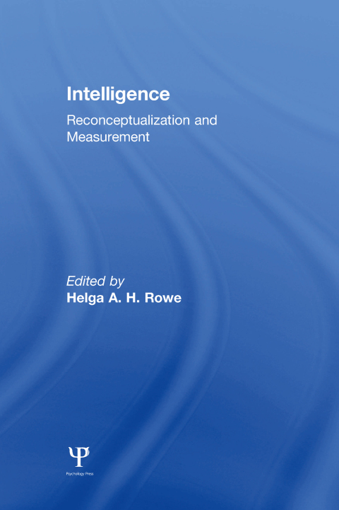 Cover image for book Intelligence