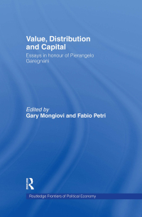 Titelbild: Value, Distribution and Capital 1st edition 9781138006959