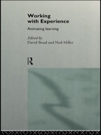 Cover image: Working with Experience 1st edition 9780415142458
