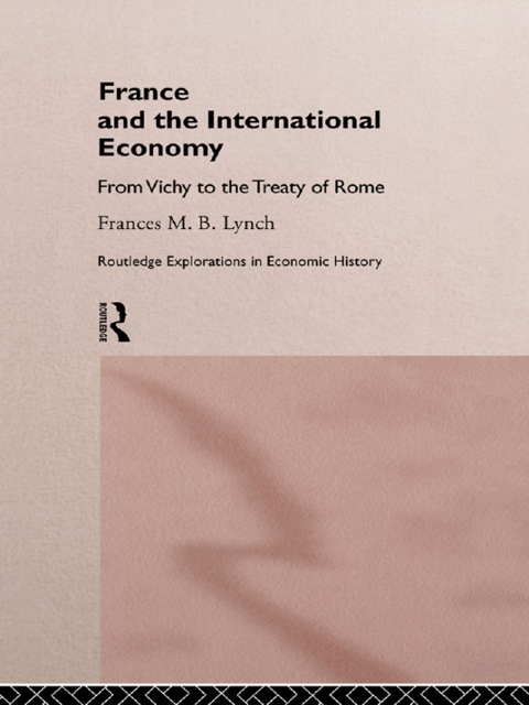 Cover image for book France and the International Economy
