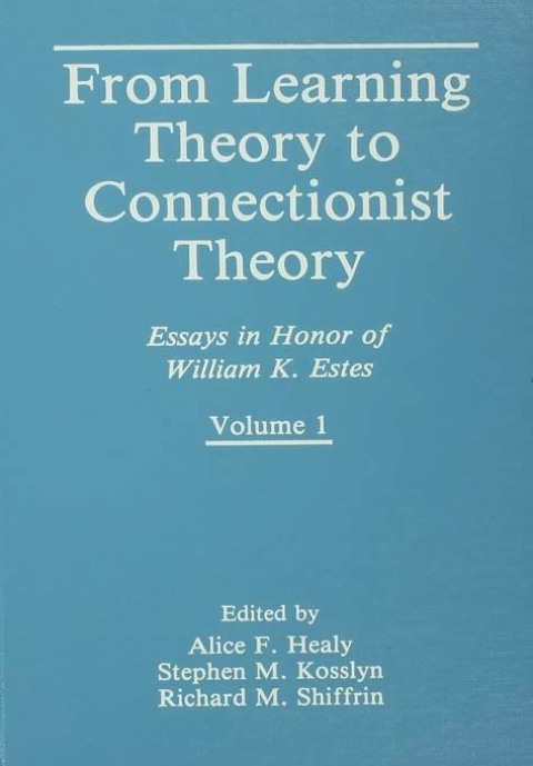 Cover image for book From Learning Theory to Connectionist Theory