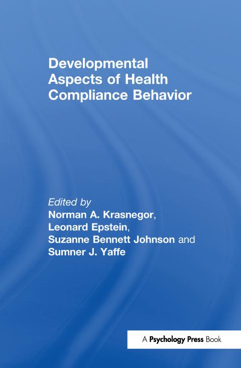 Cover image for book Developmental Aspects of Health Compliance Behavior
