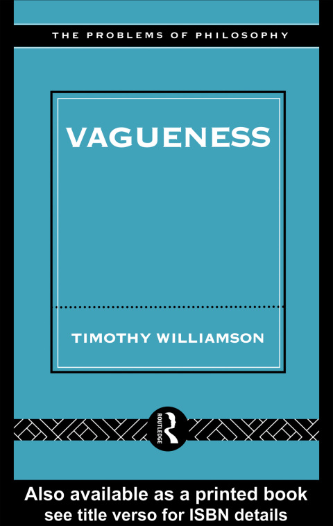 Cover image for book Vagueness