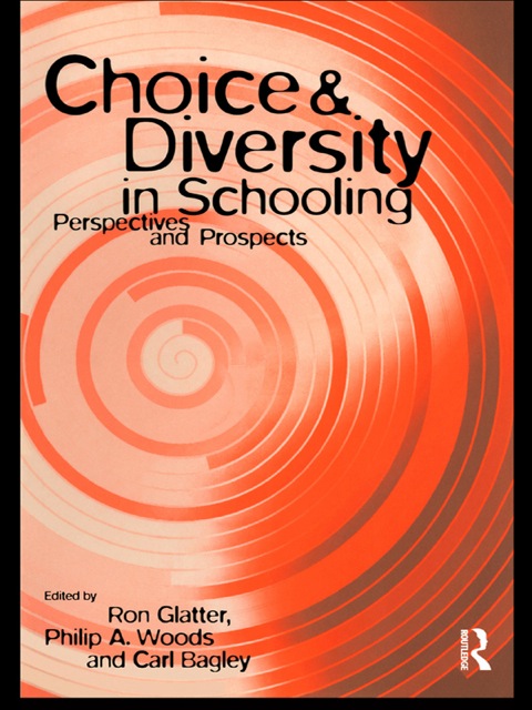 Cover image for book Choice and Diversity in Schooling