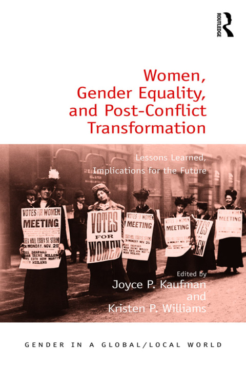 Cover image for book Women, Gender Equality, and Post-Conflict Transformation