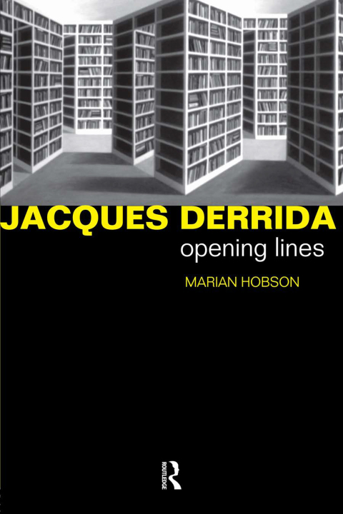 Cover image for book Jacques Derrida