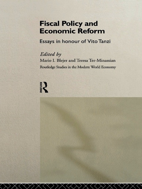 Cover image for book Fiscal Policy and Economic Reforms