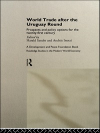 Cover image: World Trade after the Uruguay Round 1st edition 9780415137362