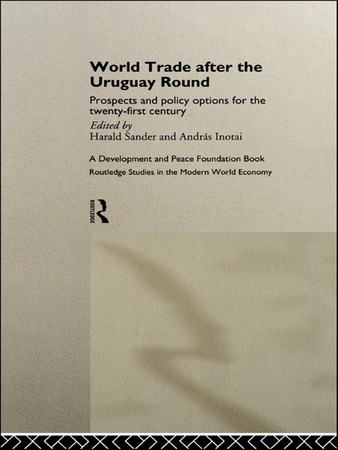 Cover image for book World Trade after the Uruguay Round