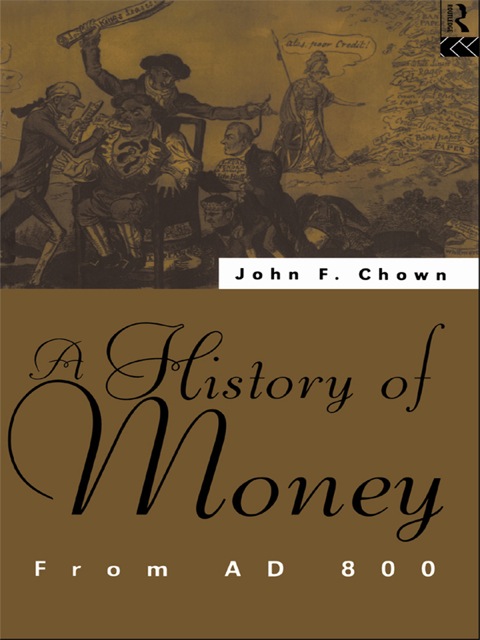 Cover image for book A History of Money