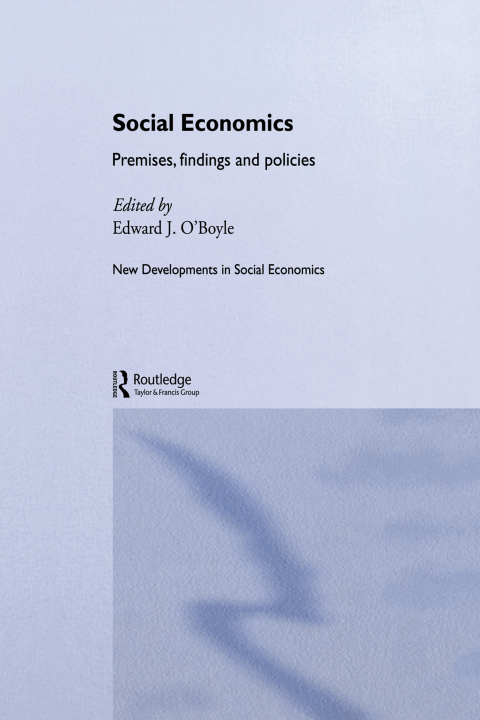 Cover image for book Social Economics