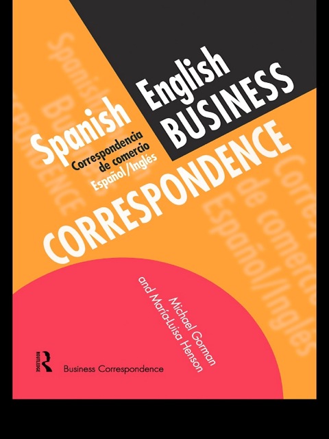 Cover image for book Spanish/English Business Correspondence