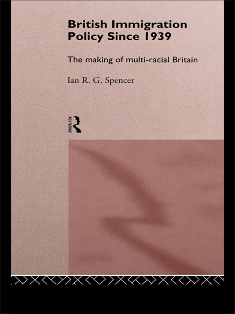Cover image for book British Immigration Policy Since 1939
