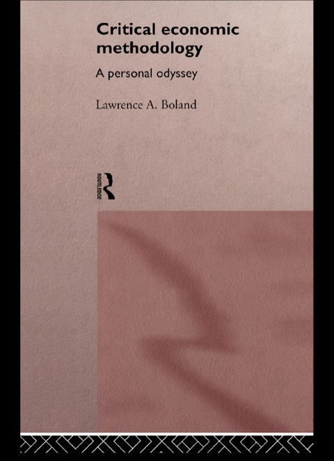 Cover image for book Critical Economic Methodology