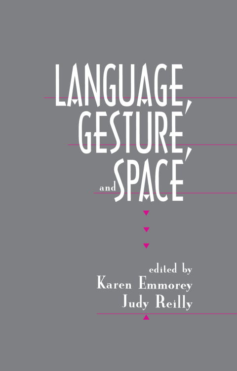 Cover image for book Language, Gesture, and Space