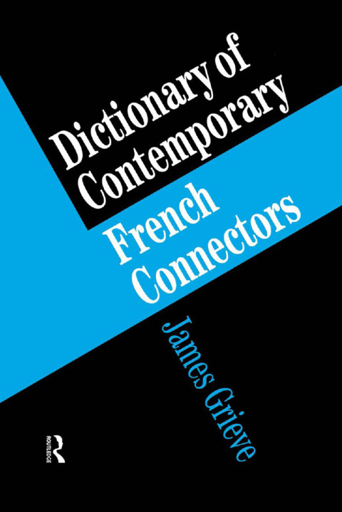 Cover image for book A Dictionary of French Connectors