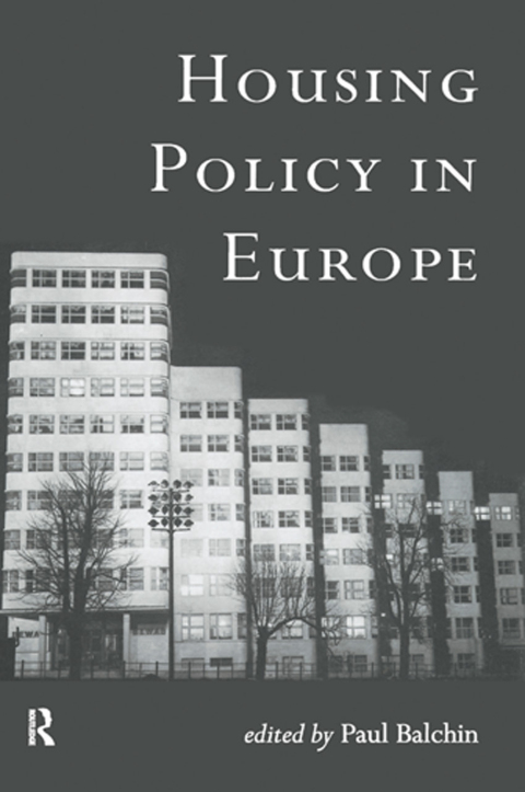 Cover image for book Housing Policy in Europe