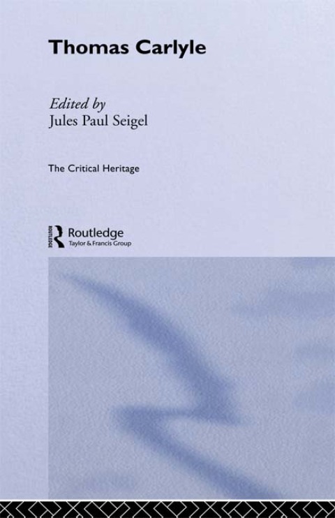 Cover image for book Thomas Carlyle