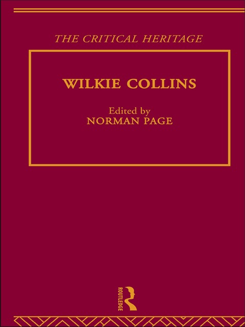 Cover image for book Wilkie Collins