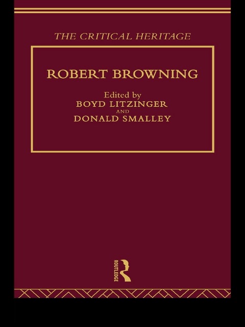 Cover image for book Robert Browning