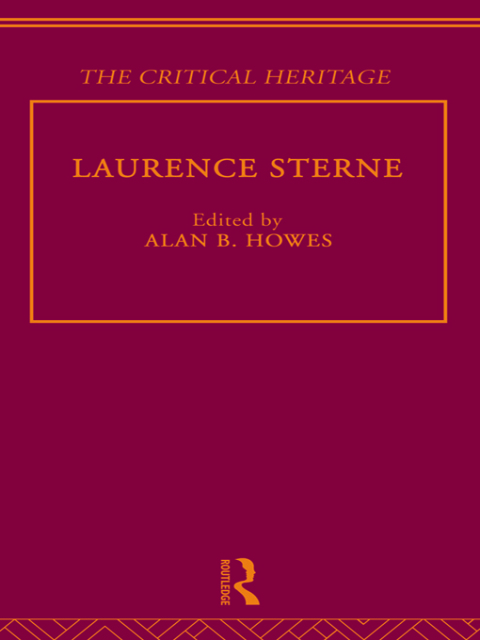 Cover image for book Laurence Sterne