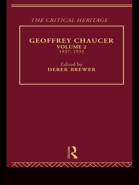 Cover image for book Geoffrey Chaucer