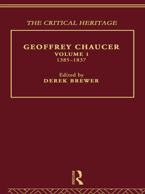 Cover image for book Geoffrey Chaucer