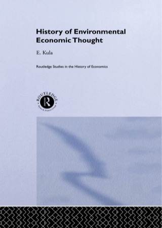History of Environmental Economic Thought